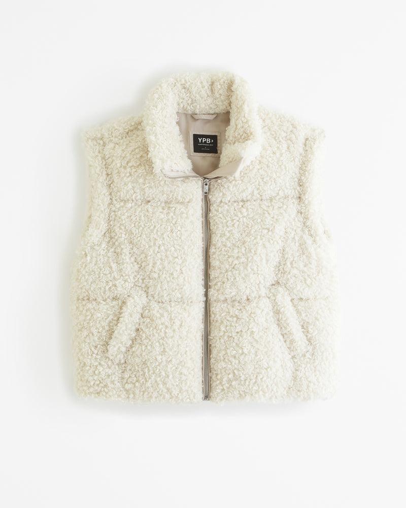 Abercrombie & Fitch Colete mini soprador YPB Sherpa