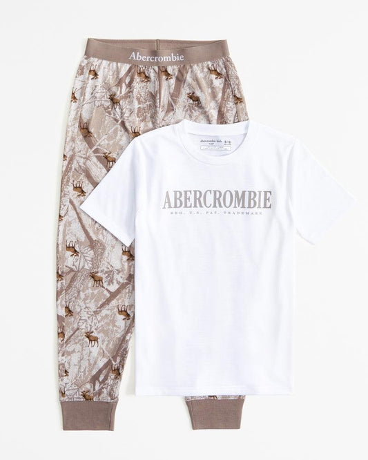 Abercrombie conjunto de pijama jogger