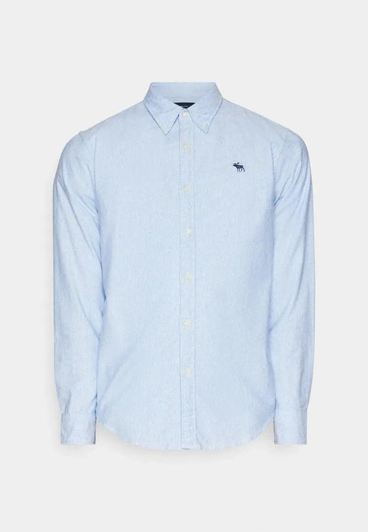 Camisa Oxford  Azul A&F