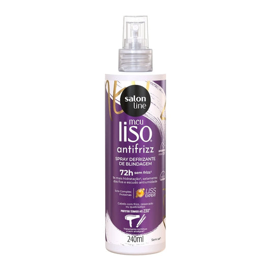 Spray Defrizante Protetor Térmico Meu Liso Antifrizz 240ml